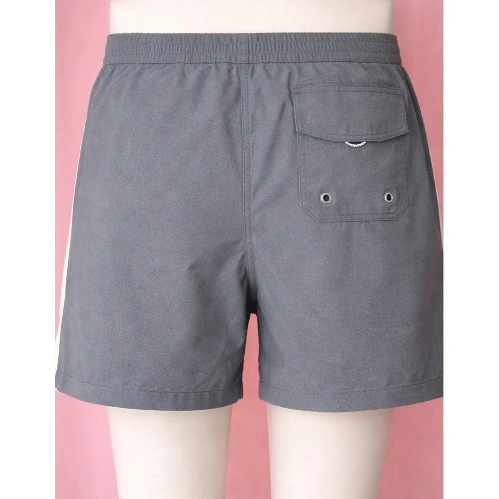 Wellen‎ Board Shorts NWT Mens 29 Gray Surf Swim Trunks 7 Inseam Unlined